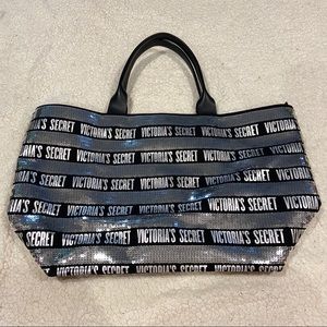 victoria’s secret sequin tote bag